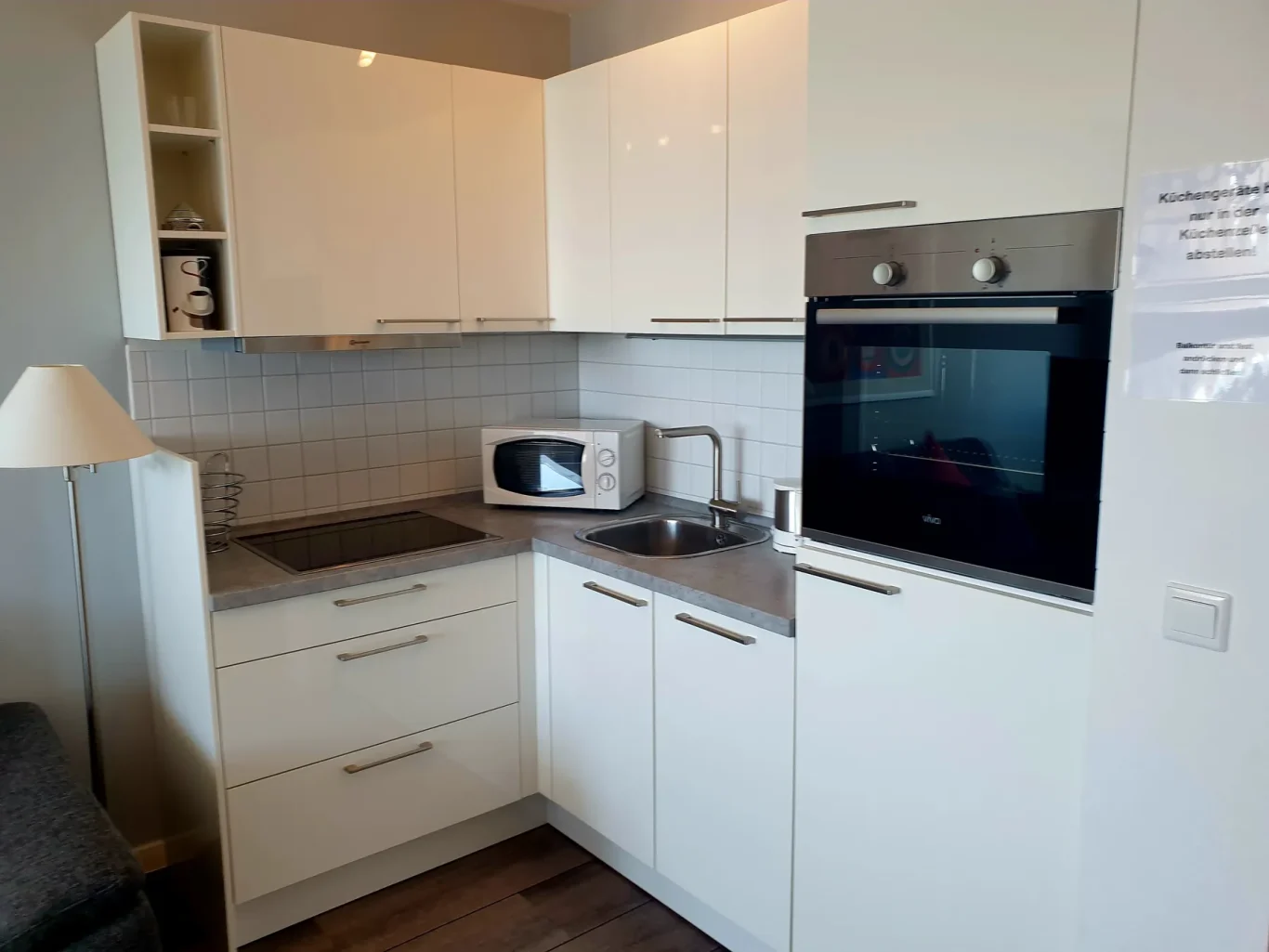 Küche Küche in Ferienwohnung auf Fehmarn