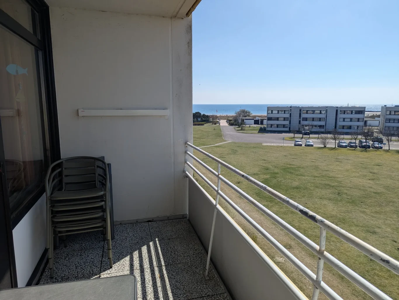 Balkon Balkon mit Ausblick am Südstrand Fehmarn