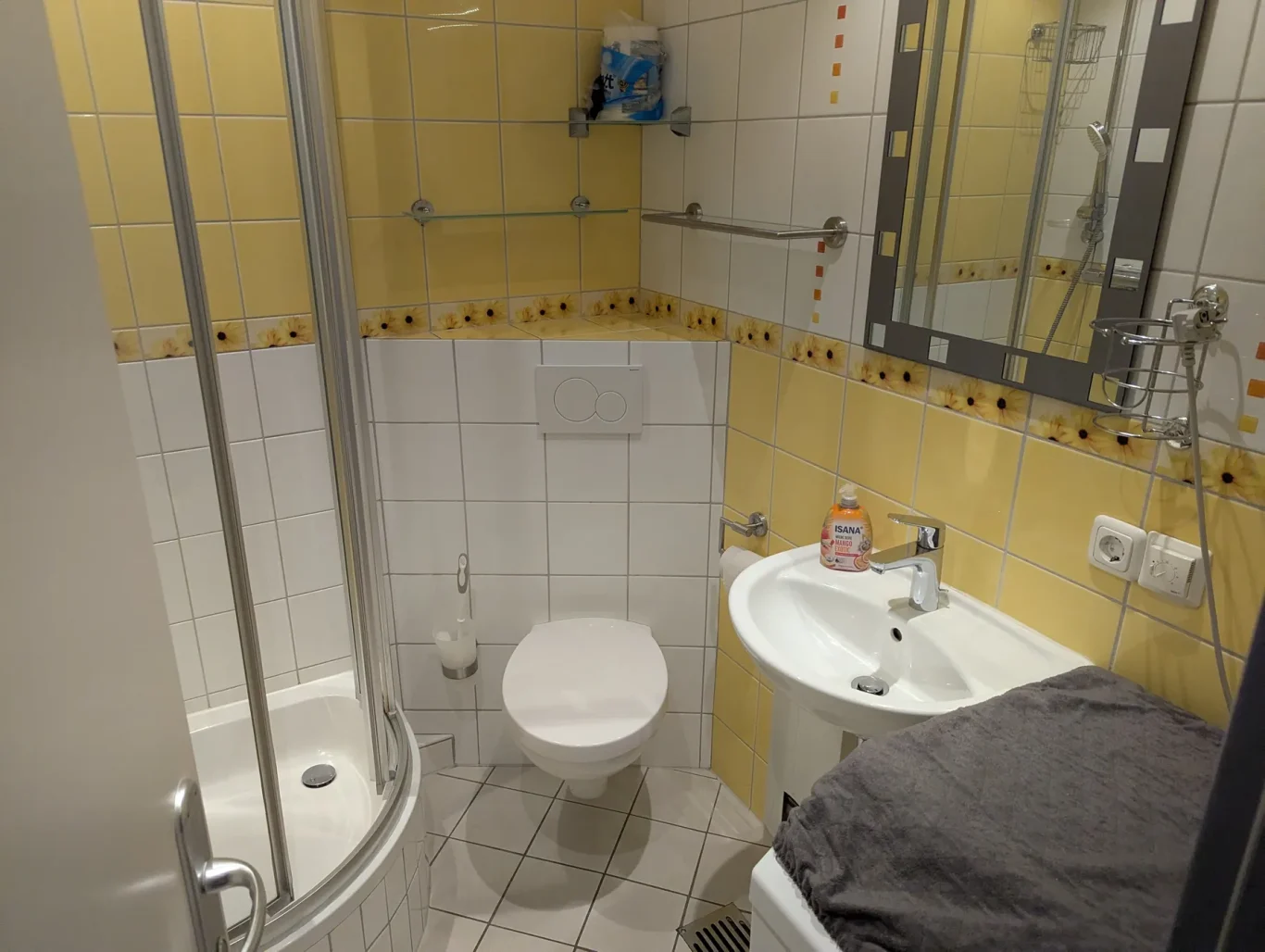 Badezimmer Badezimmer mit Dusche auf Fehmarn