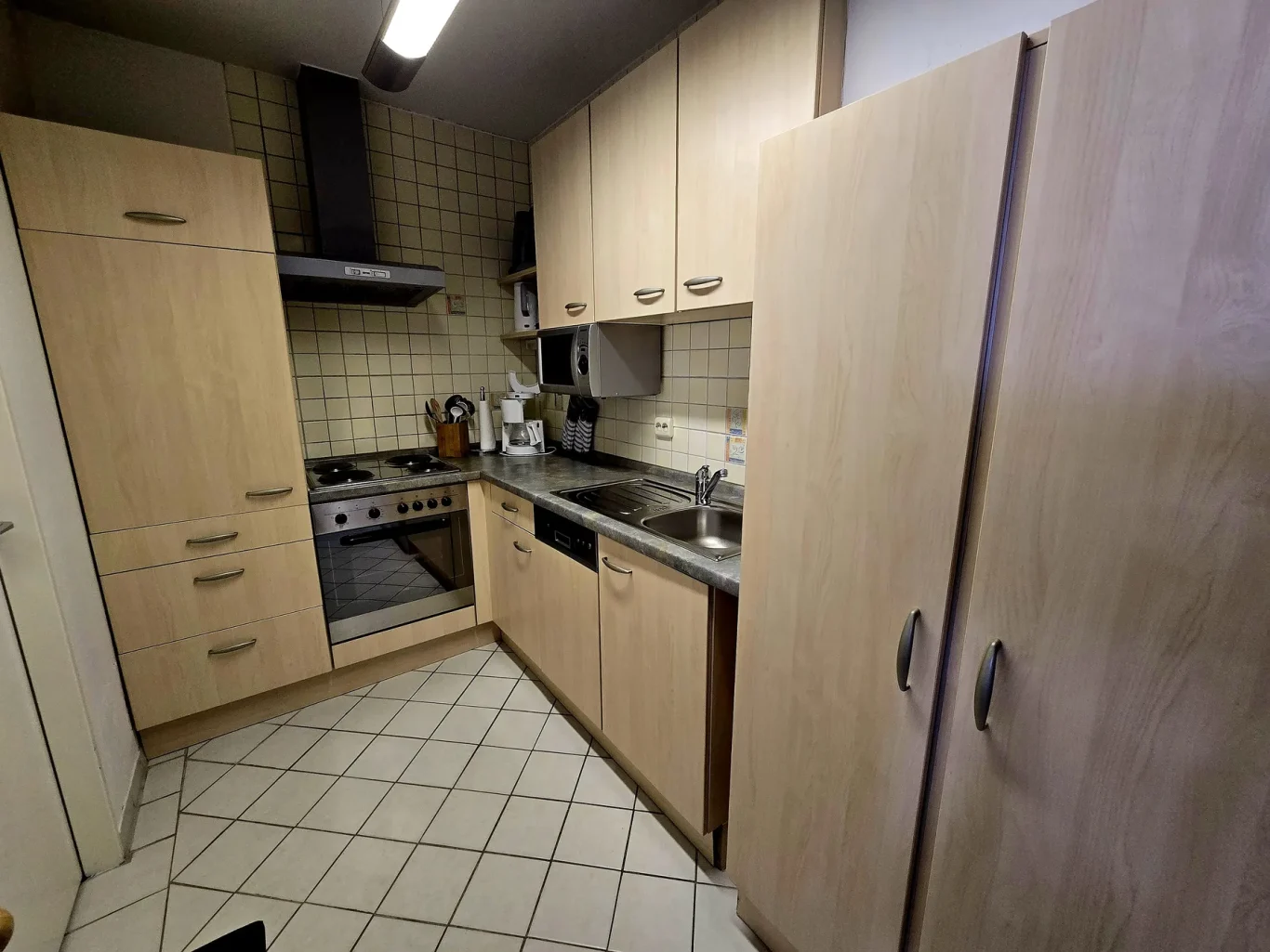 Küche Küche in Ferienwohnung auf Fehmarn