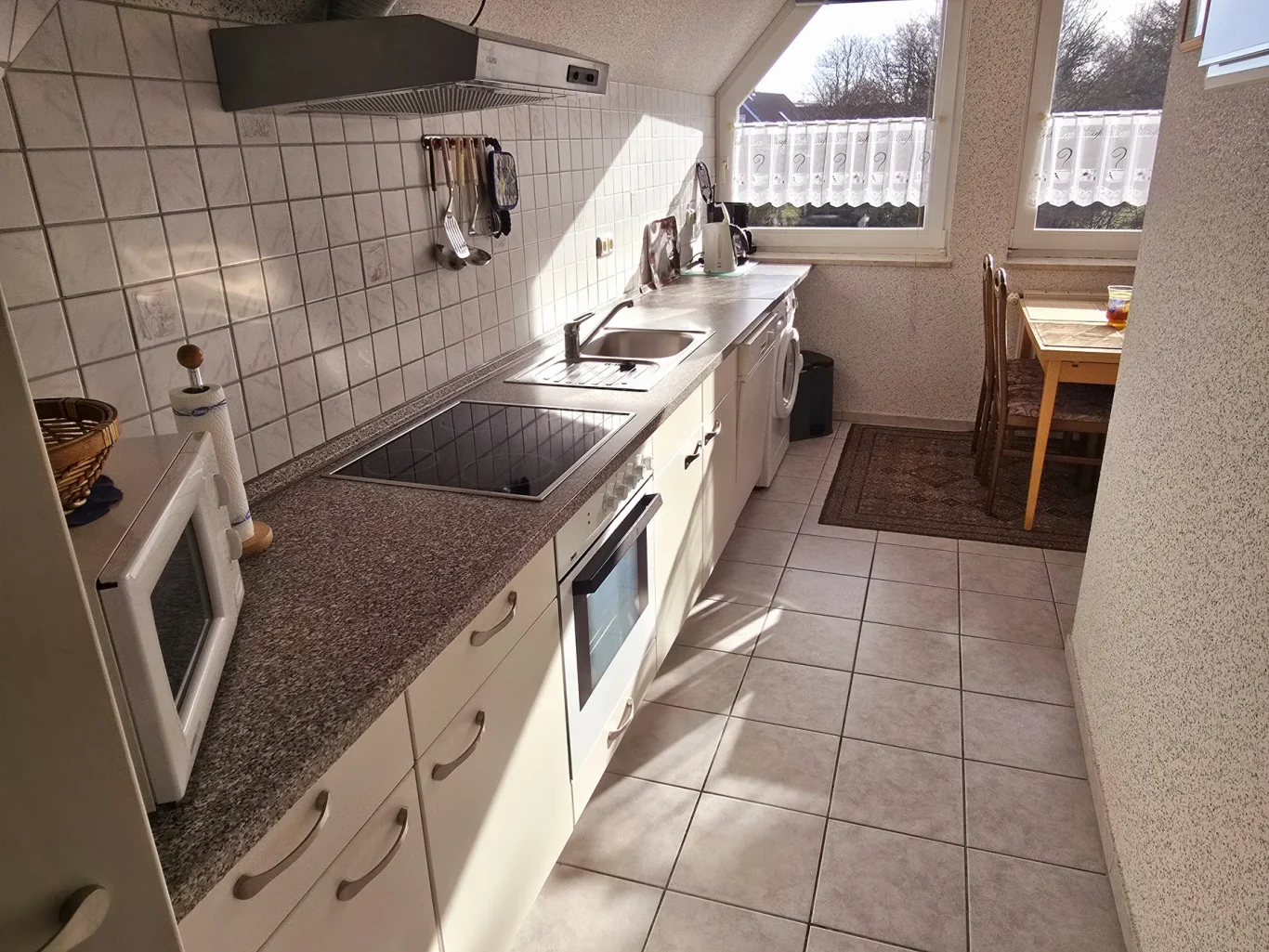 Küche Küche in Ferienwohnung auf Fehmarn