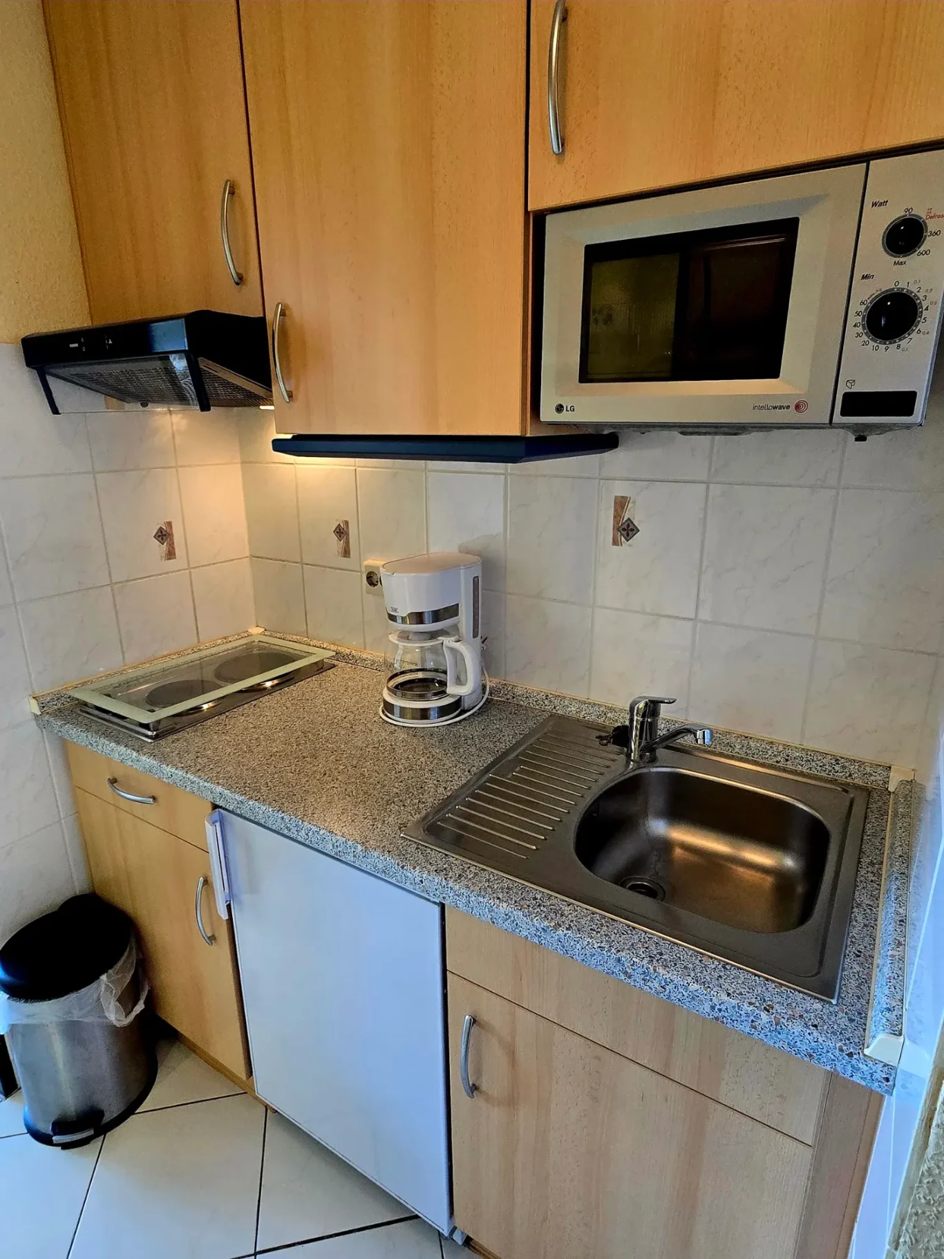 Küchenzeile Küchenzeile in Ferienwohnung am Südstrand Fehmarn