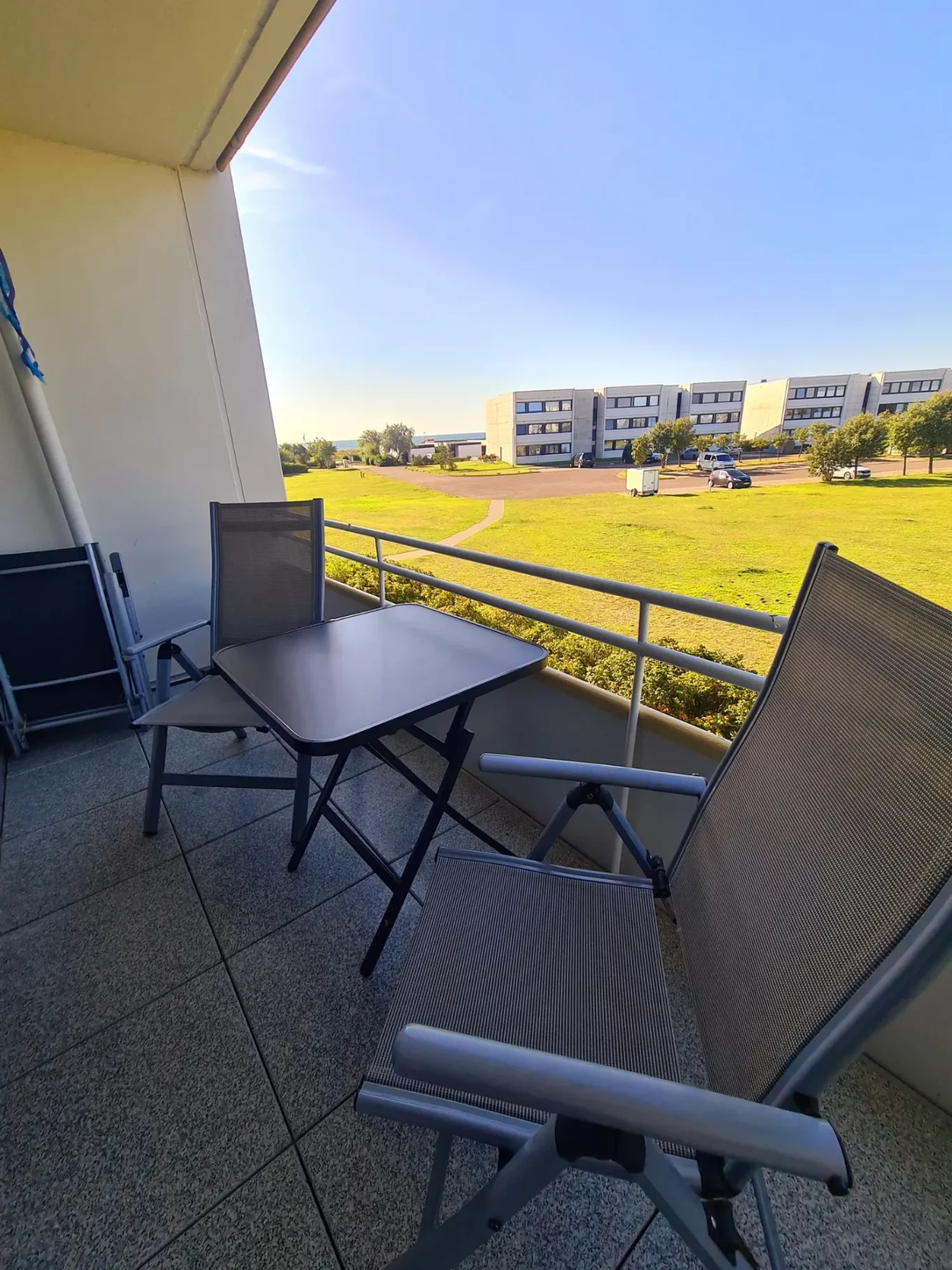 Balkon Balkon mit Ausblick am Südstrand Fehmarn