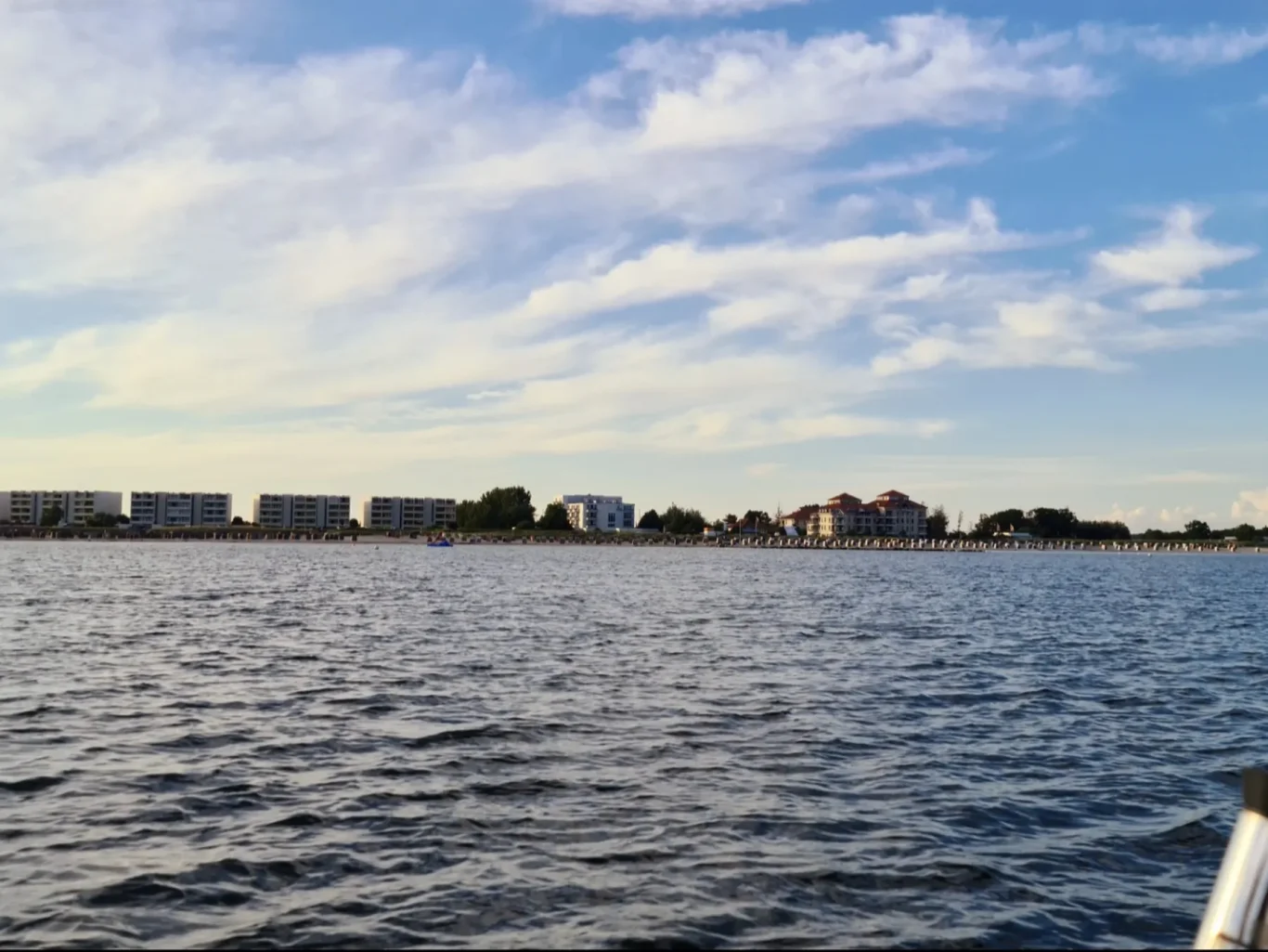 Südstrand Blick auf den Südstrand Fehmarn und die Ostsee
