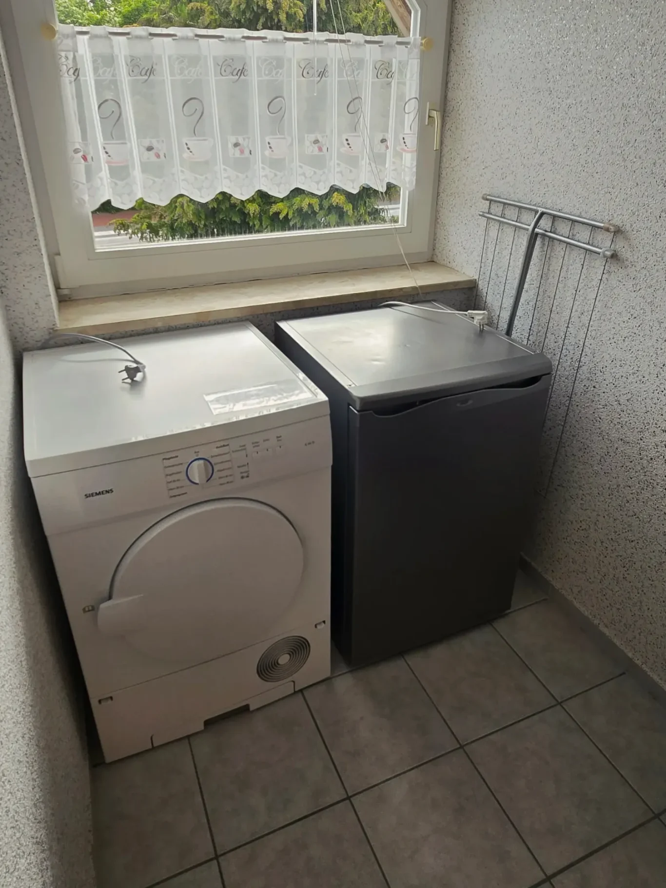 Abstellraum Waschmaschine in Ferienwohnung auf Fehmarn