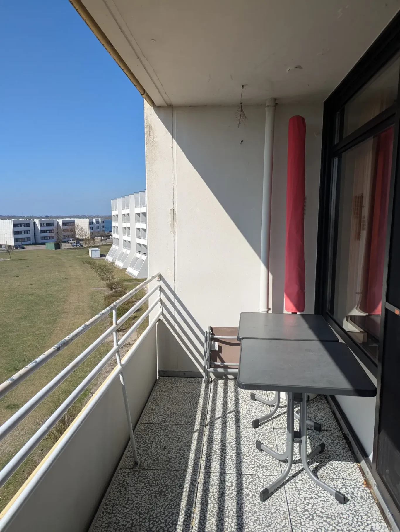 Balkon Balkon der Ferienwohnung am Südstrand Fehmarn