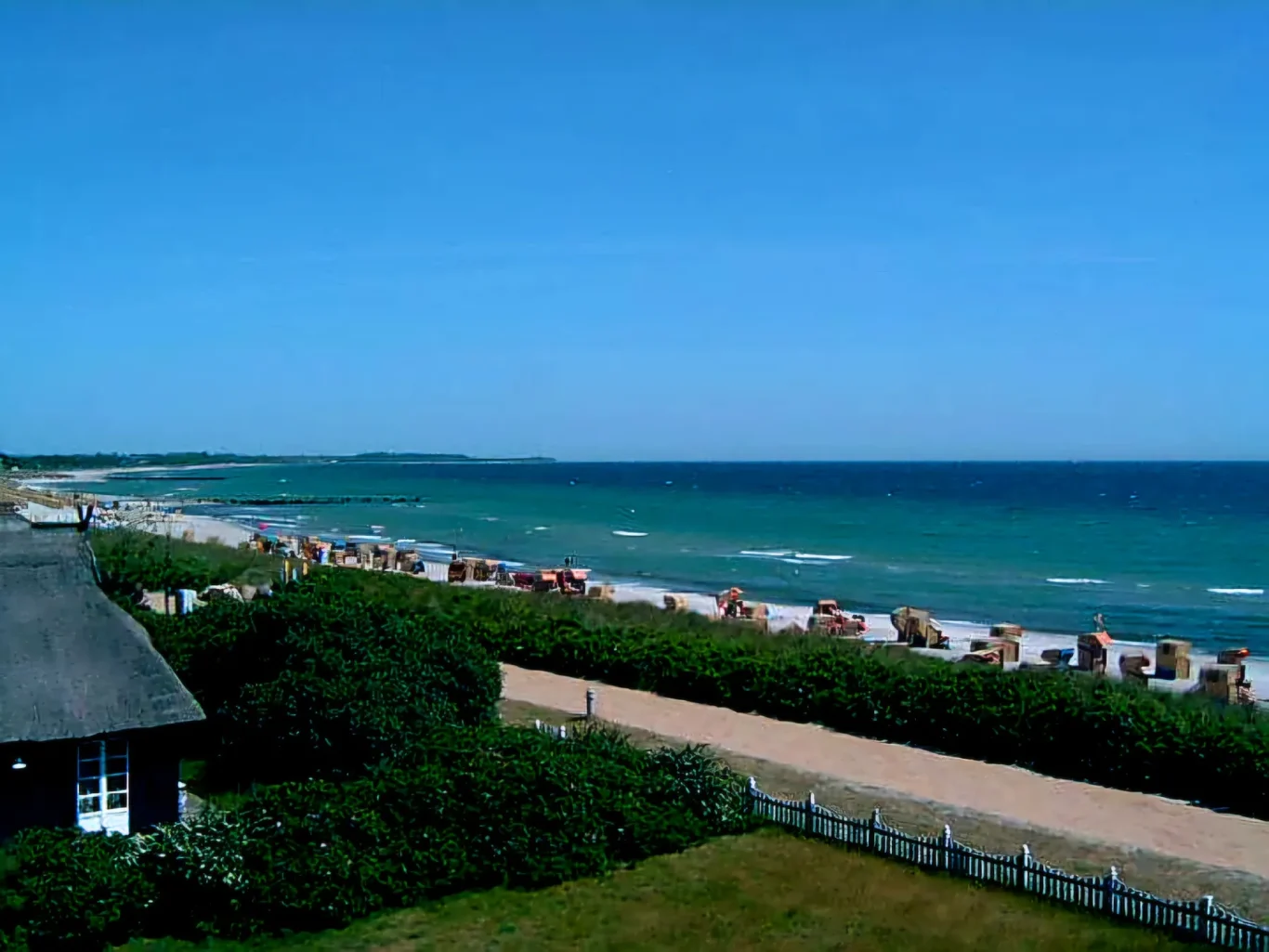 Südstrand Ostseeblick vom Südstrand Fehmarn