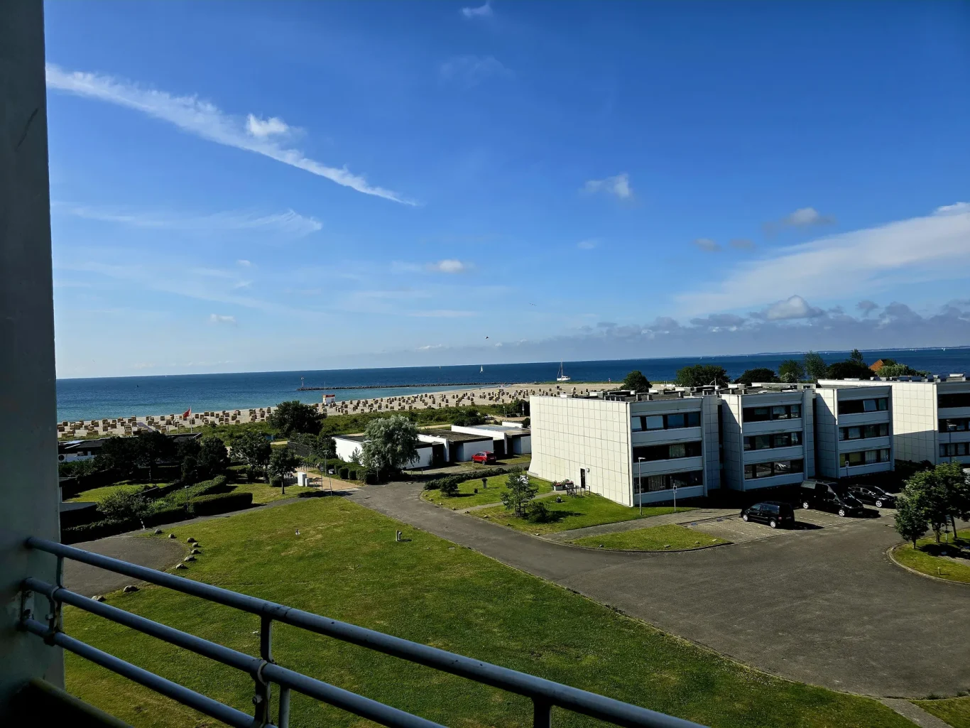 Ausblick Ostseeblick vom Südstrand Fehmarn