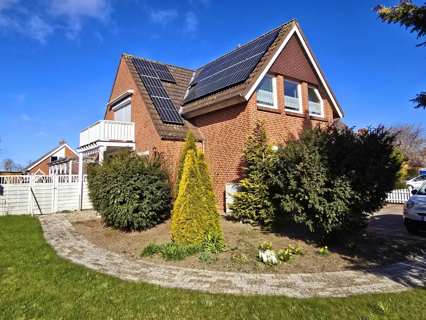 Außenansicht Ferienwohnung auf Fehmarn