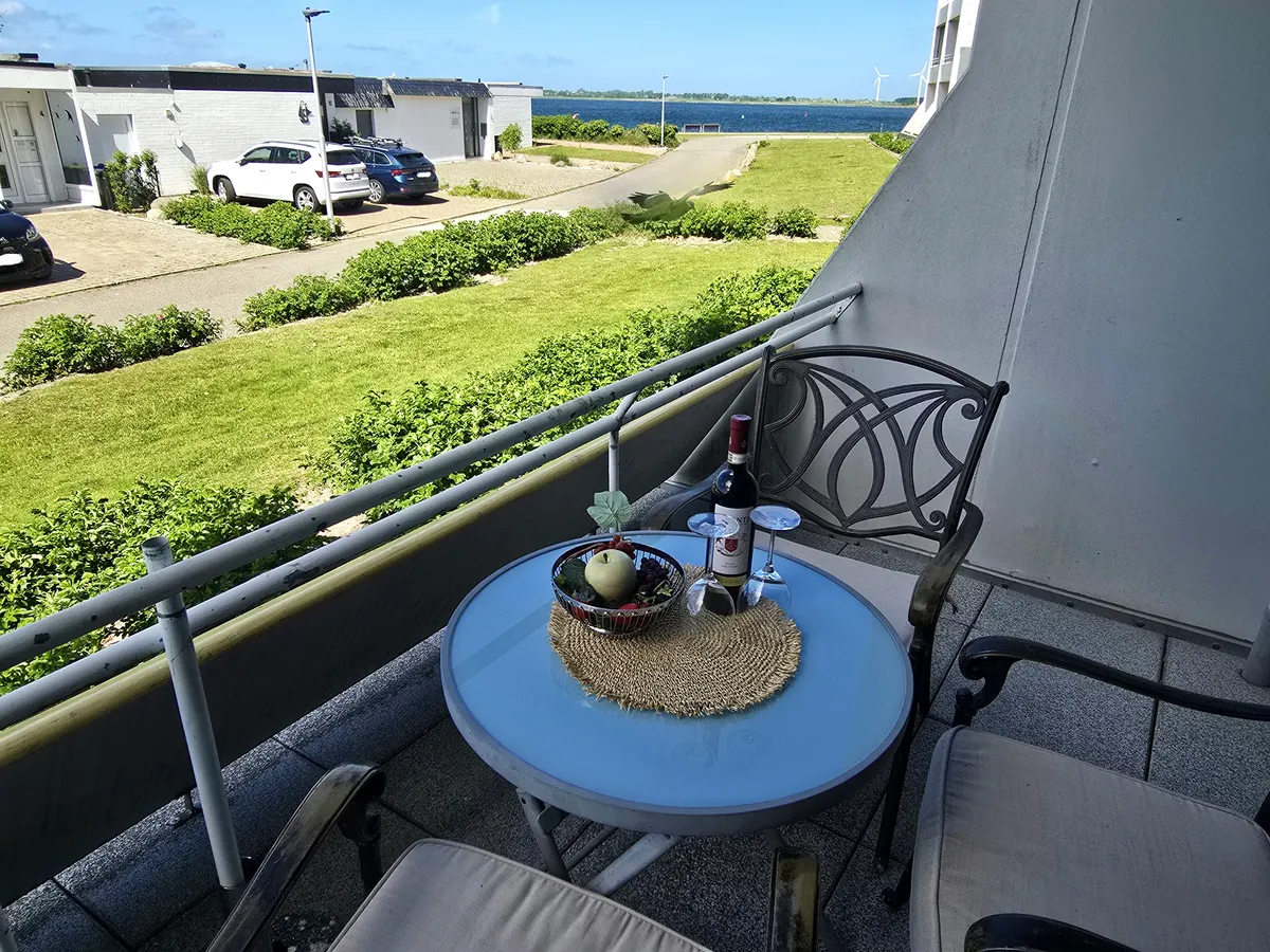 Balkon Gemütlicher Balkon Ostseeblick am Südstrand Fehmarn.