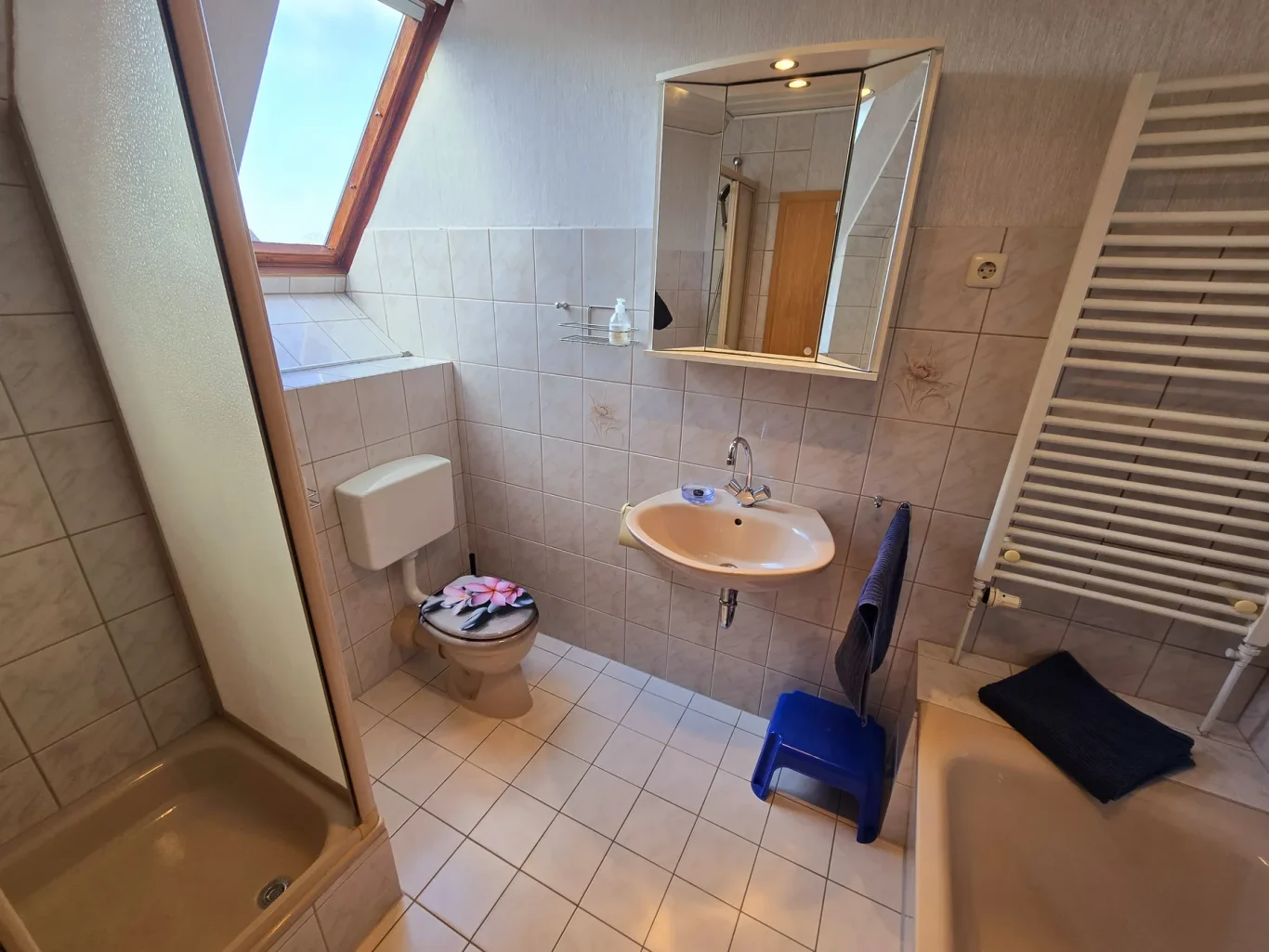 Badezimmer Badezimmer mit Waschbecken auf Fehmarn