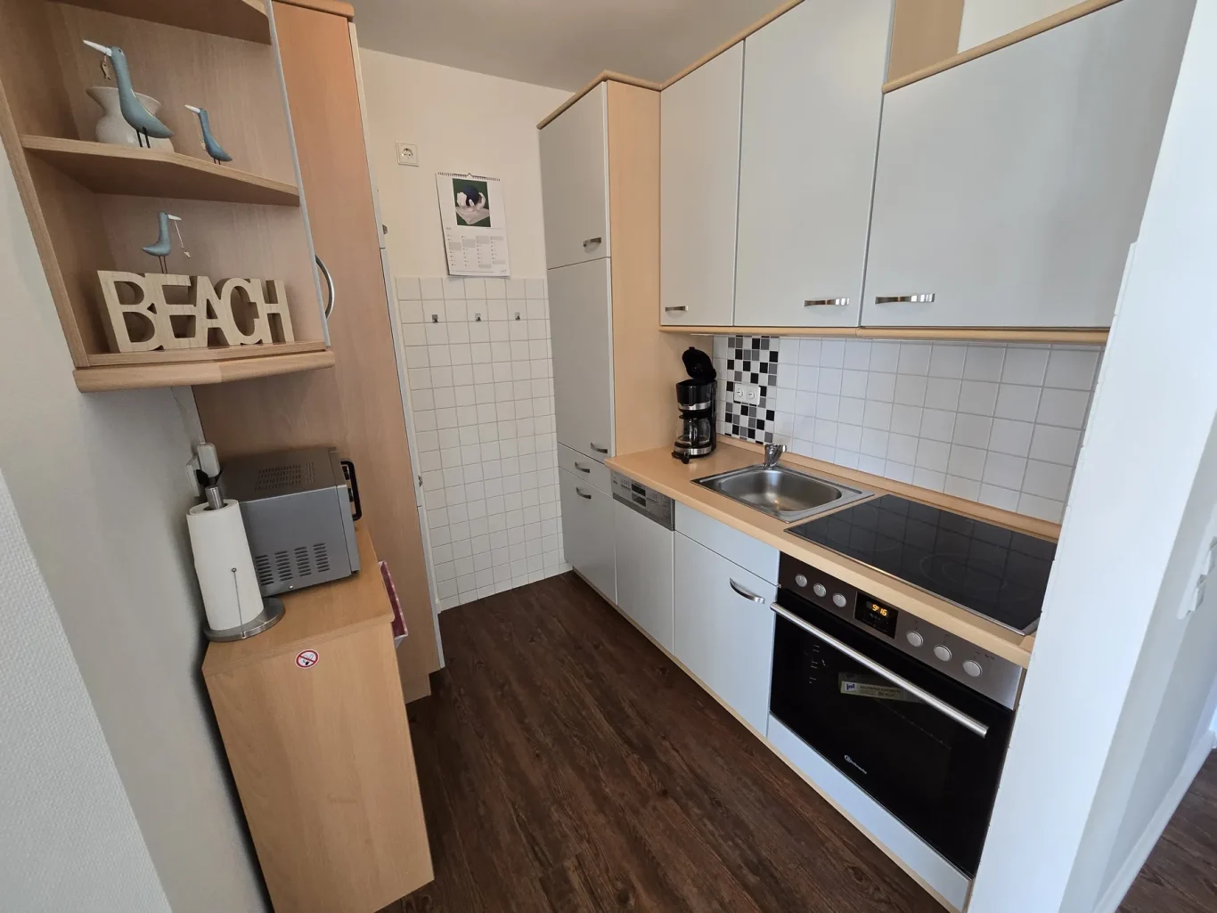 Küchenzeile Küchenzeile in Ferienwohnung am Südstrand Fehmarn