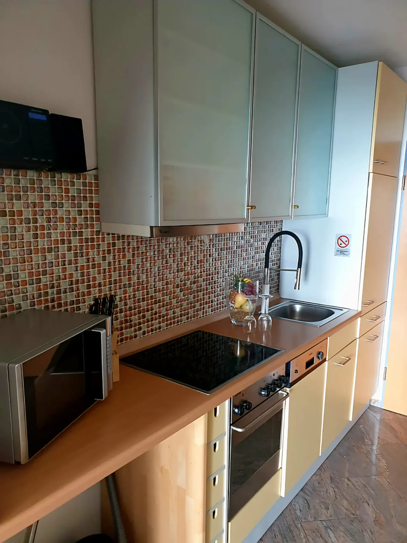 Küchenzeile Küchenzeile in Ferienwohnung am Südstrand Fehmarn
