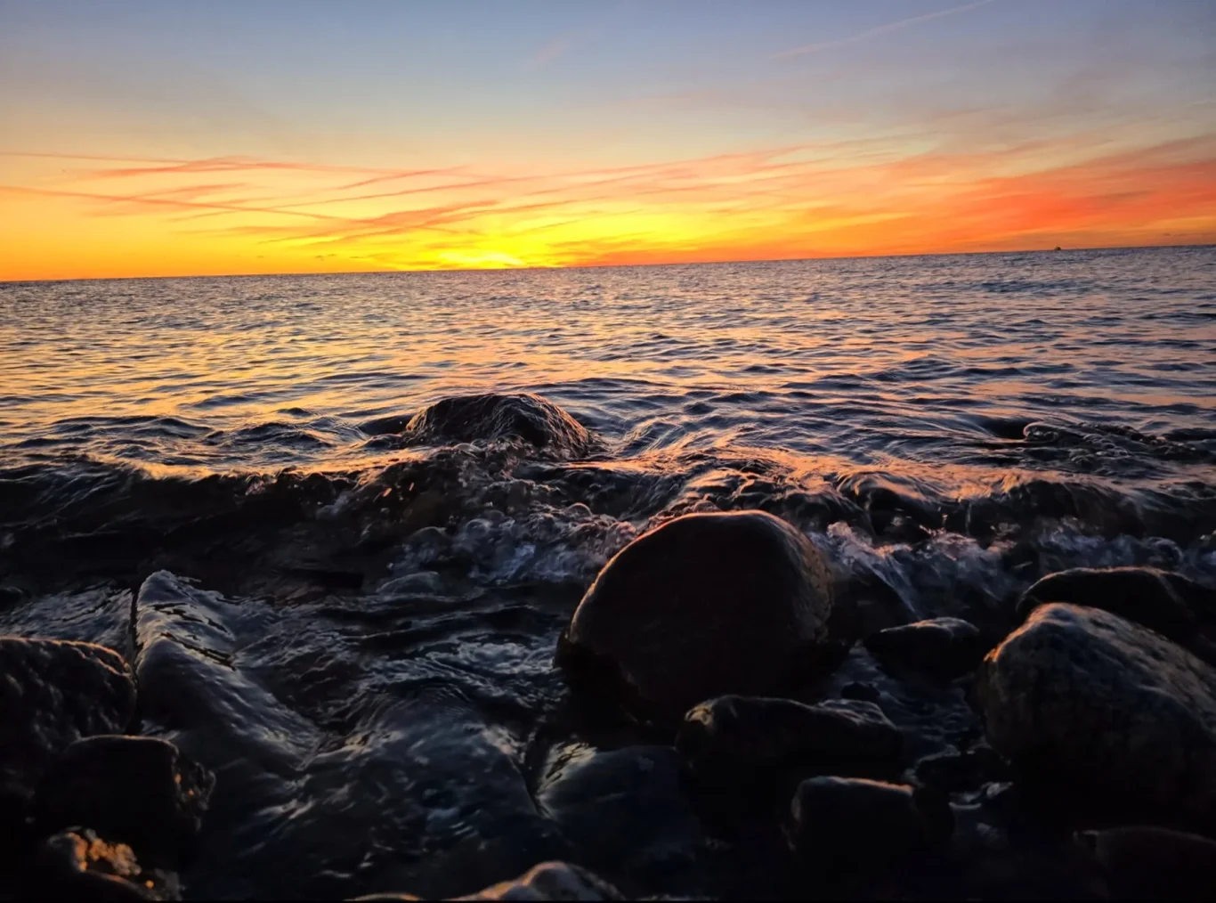 Sonnenuntergang Sonnenuntergang auf Fehmarn