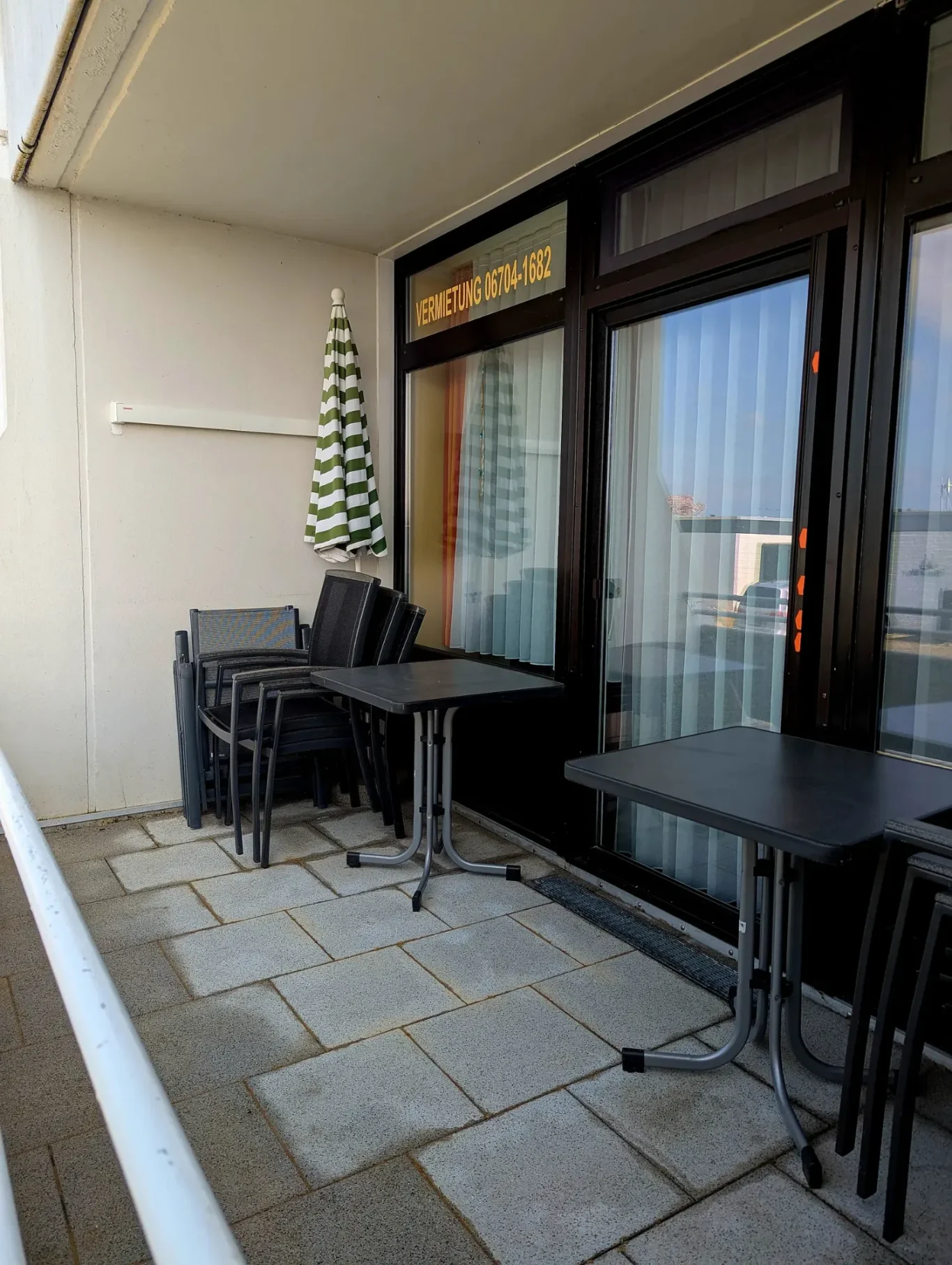 Balkon Balkon der Ferienwohnung auf Fehmarn