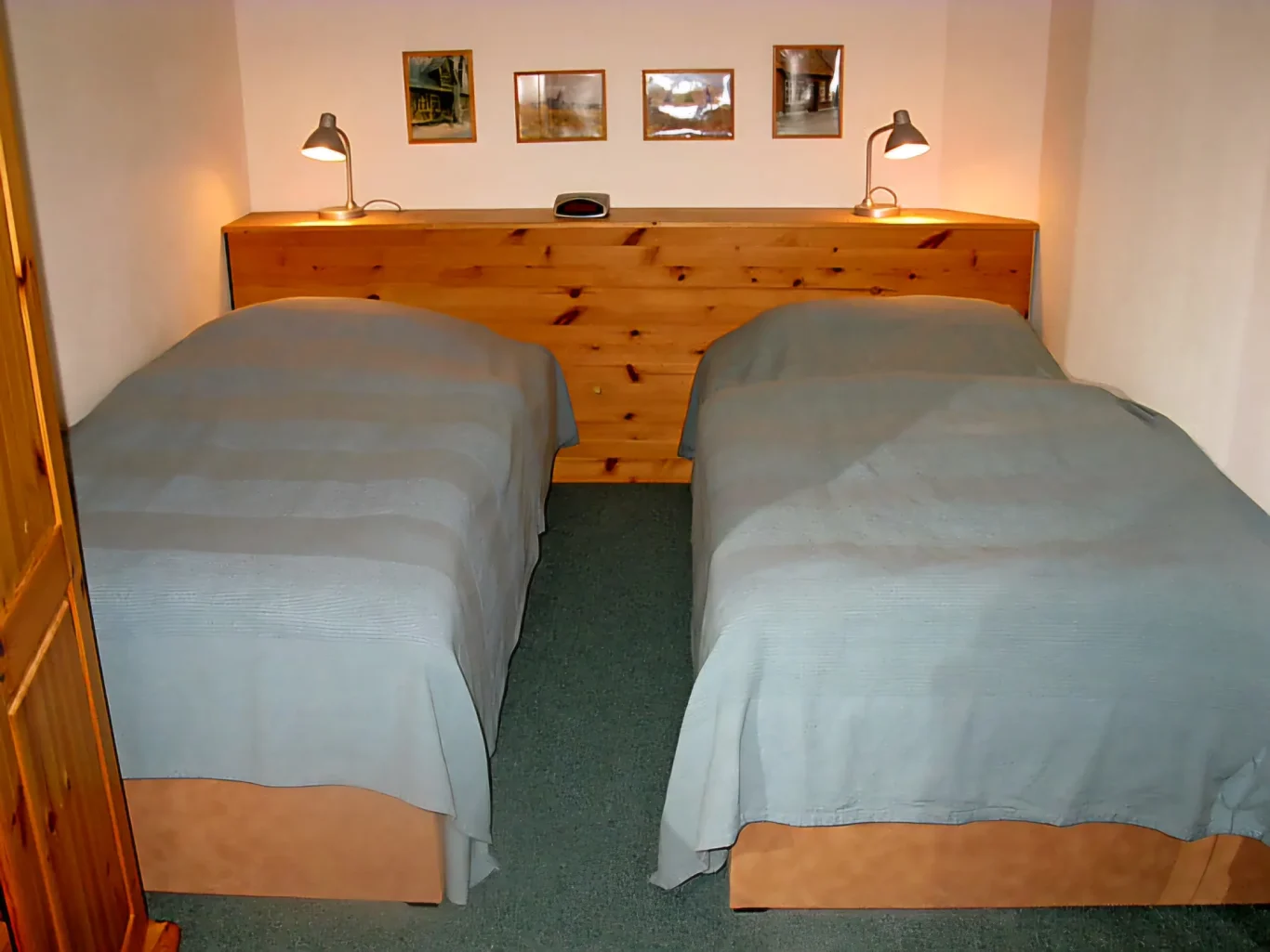 sep. Schlafzimmer Schlafzimmer mit zwei Einzelbetten in Ferienwohnung auf Fehmarn