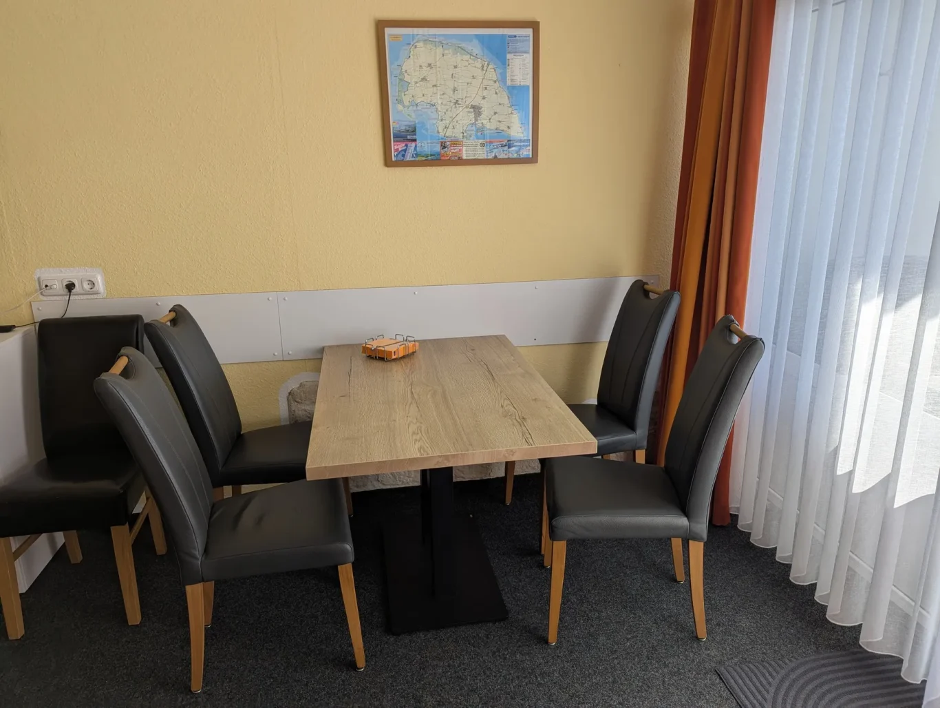 Wohnzimmer Essbereich auf Fehmarn