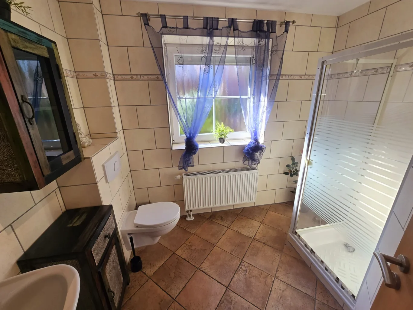 Badezimmer Badezimmer mit Dusche auf Fehmarn