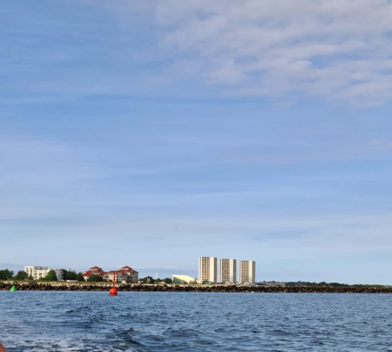 Südstrand Ostseeblick auf Fehmarn