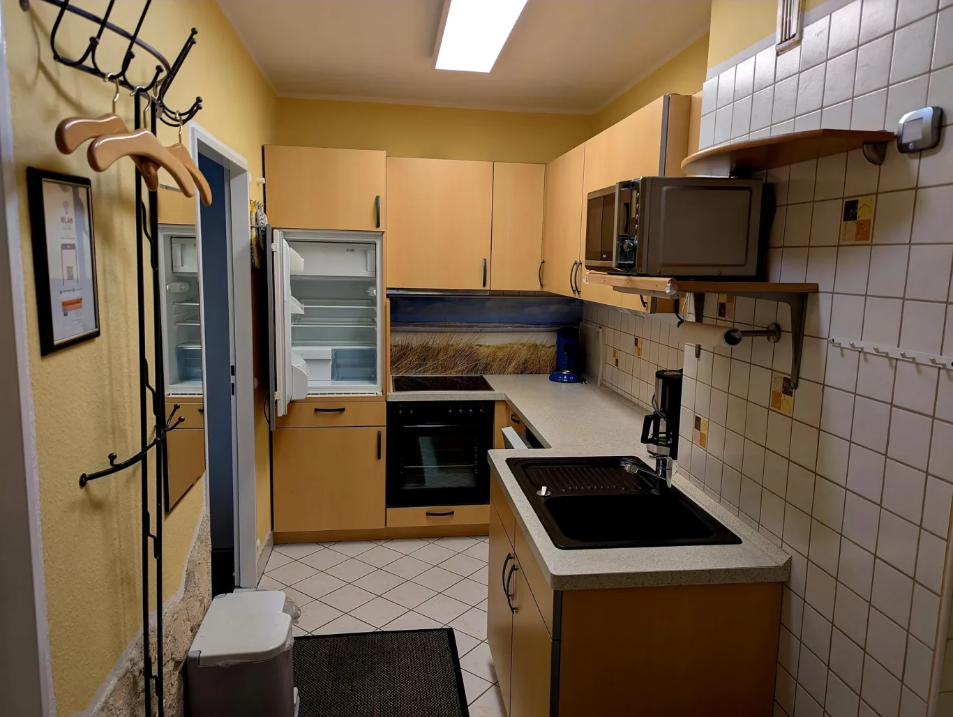 Küche Küche in Ferienwohnung auf Fehmarn