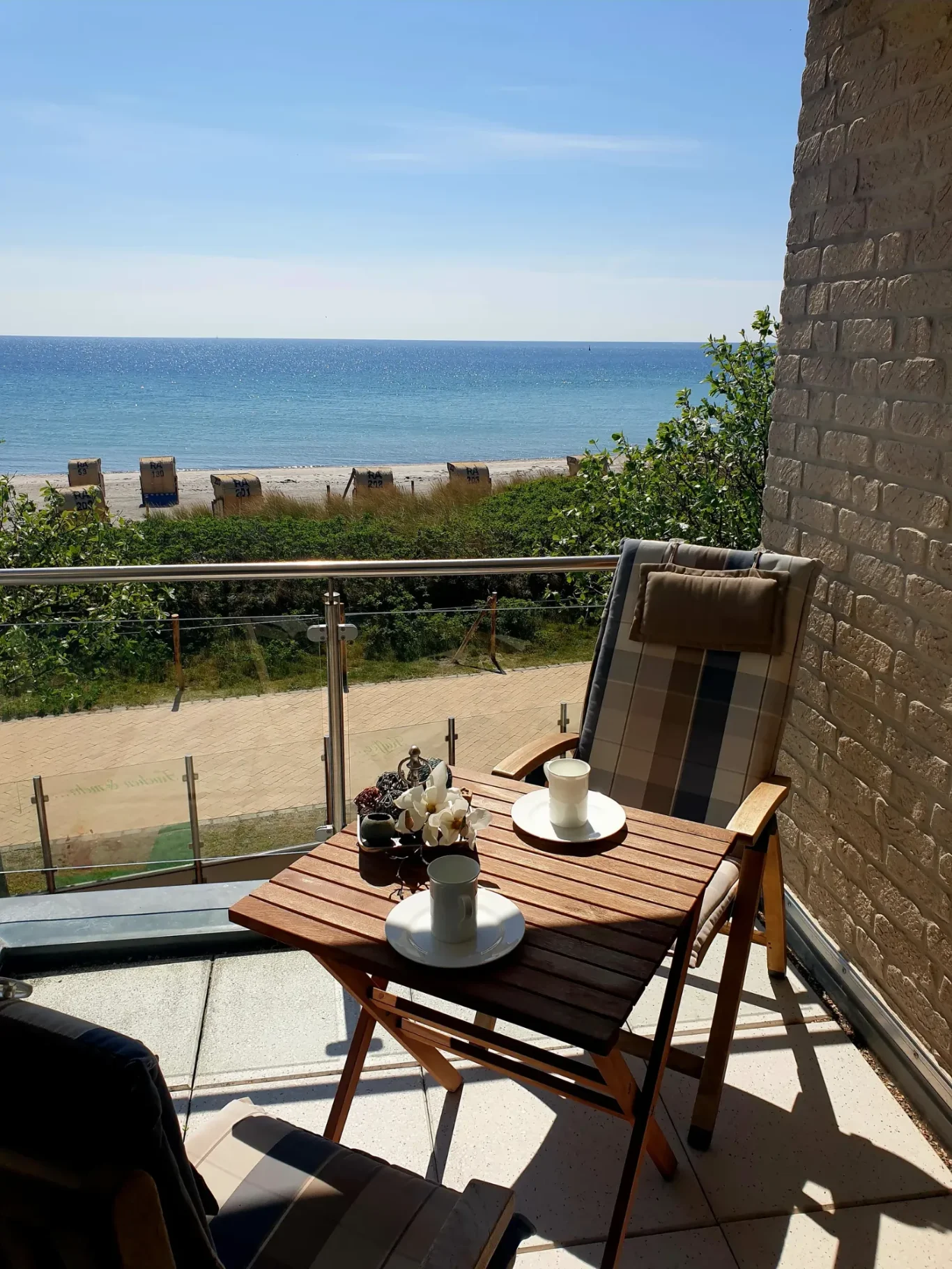 Balkon Balkon mit einmaligen Ostseeblick Fehmarn Südstrand