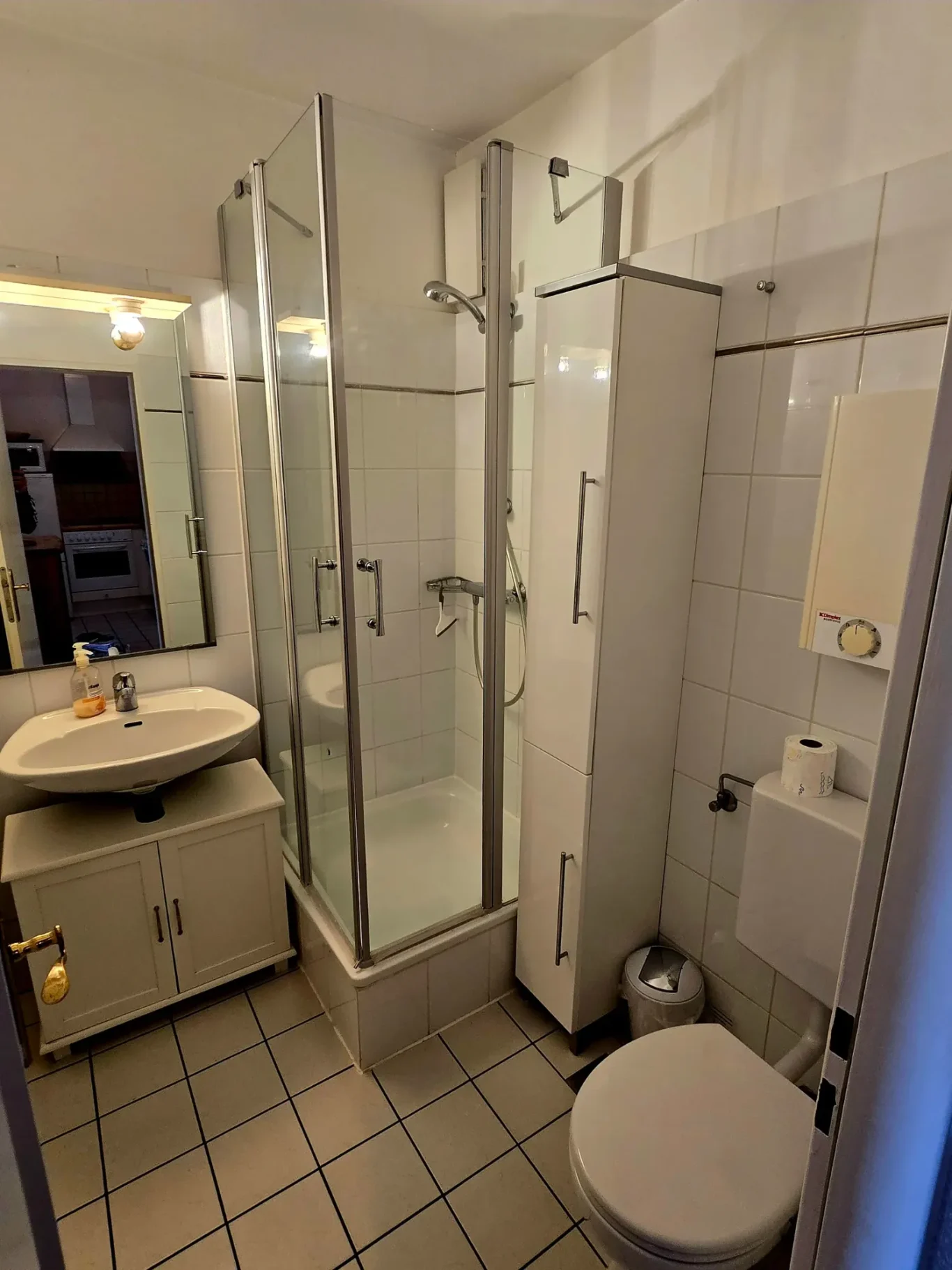 Badezimmer Badezimmer mit Dusche auf Fehmarn